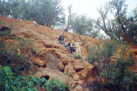moi et chani et tarik à IMOUZZAR